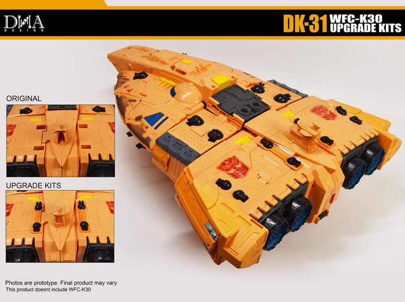 DNA Design DK 31 Transformers Kingdom Autobot Ark Upgrade Kit  (4 of 6)